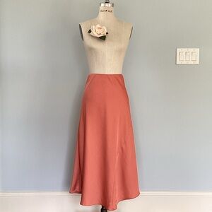 a new day Salmon Skirt Size XXLarge